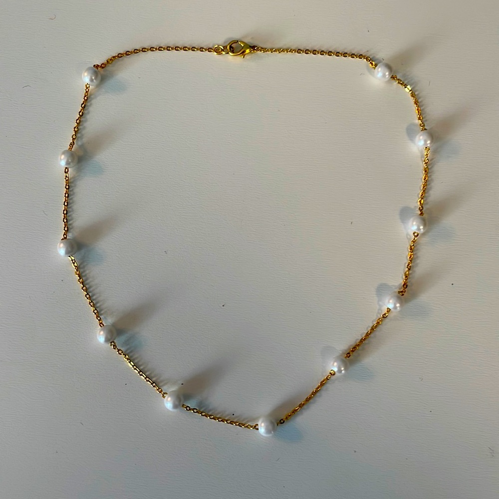 Cody Imitation Pearl Necklace Choker